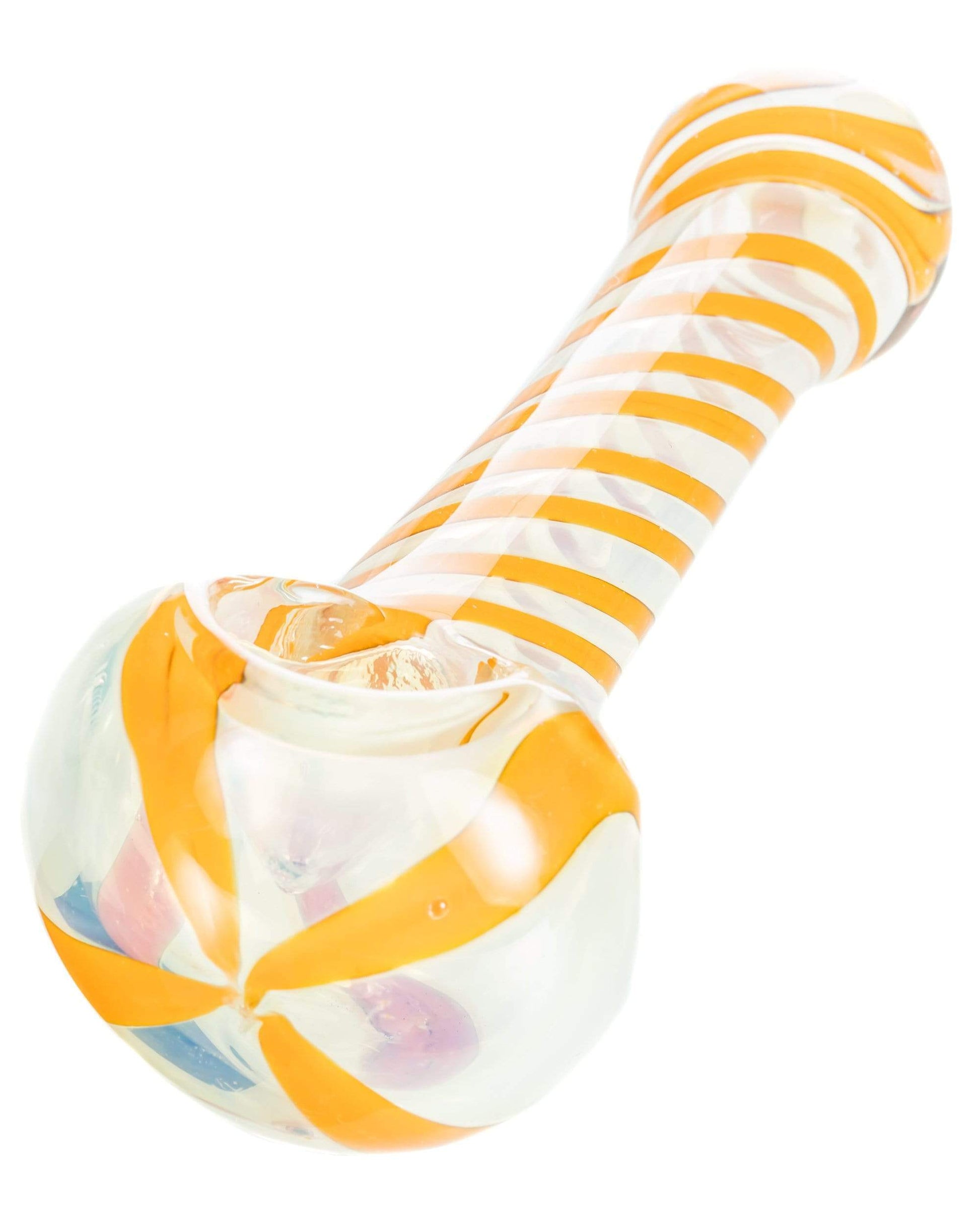 Orange Swirled Hand Pipe