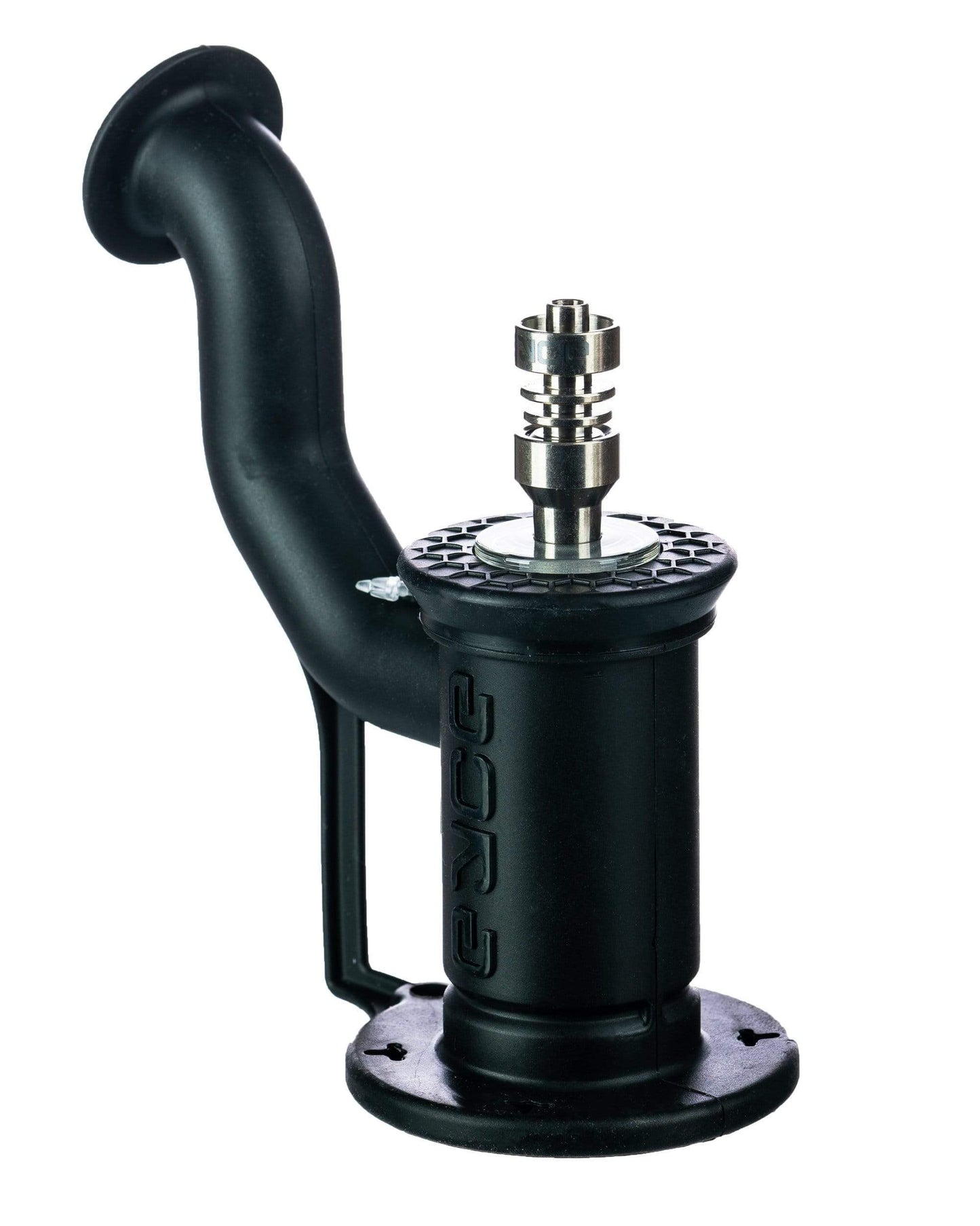 Silicone Bubbler Rig in Black