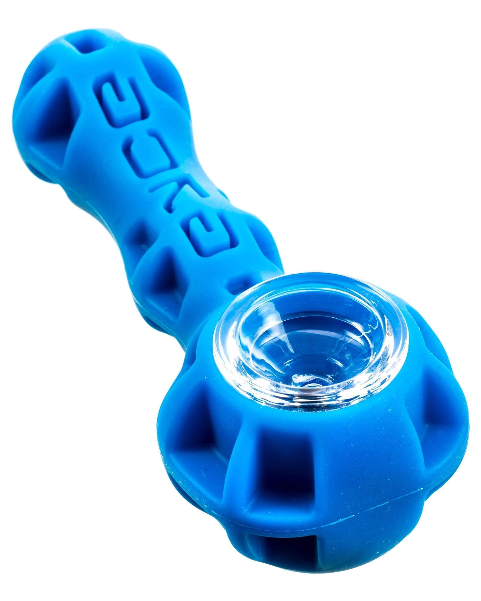 blue silicone spoon