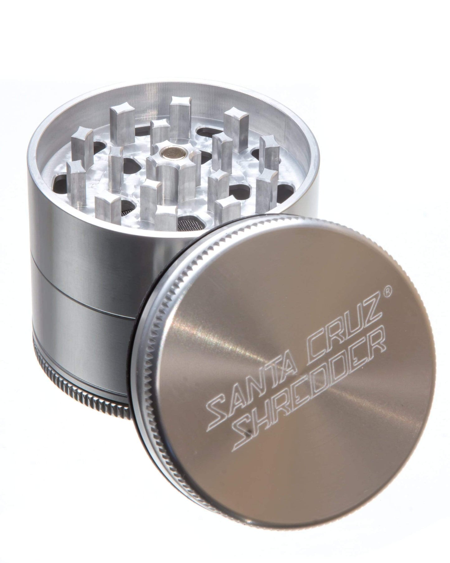 Santa Cruz Shredder - Medium 4 Piece Herb Grinder