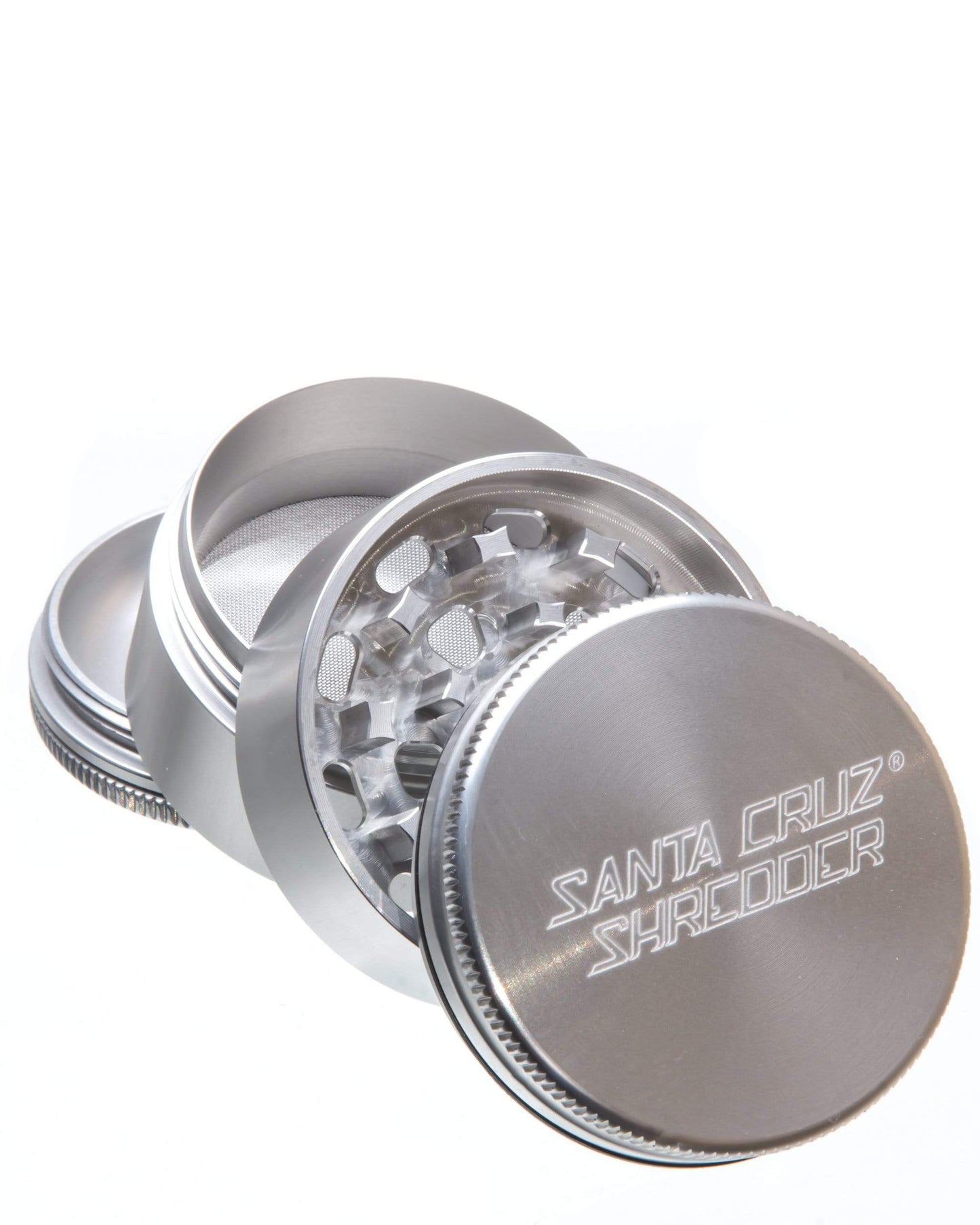 Santa Cruz Shredder - Medium 4 Piece Herb Grinder